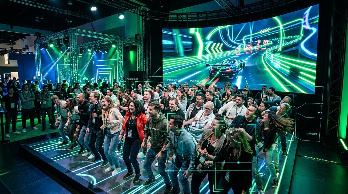Crowd-Steering Game: an Audience as One Controller